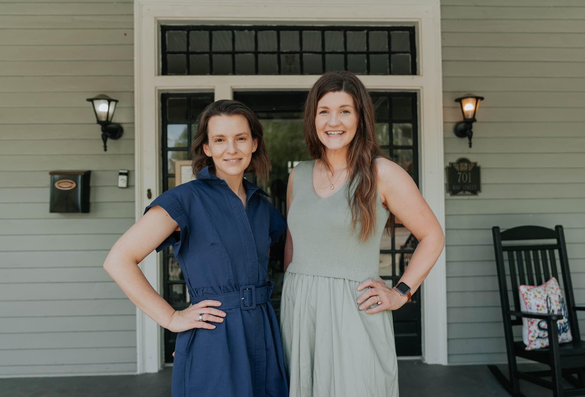 Maria Donnelly and Katy Stevick, Co-Founders of the Military Family Foundation